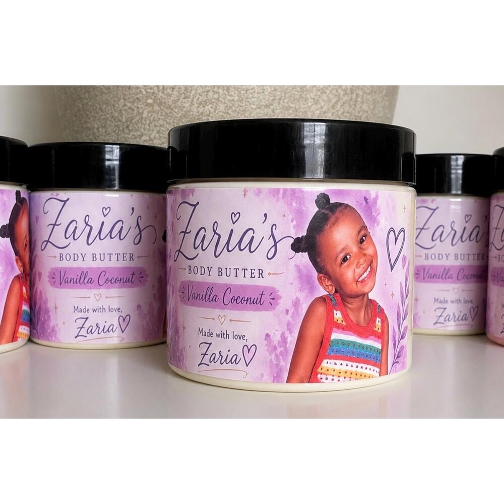 Zariaβs Vanilla Coconut Body Butter β 4 oz